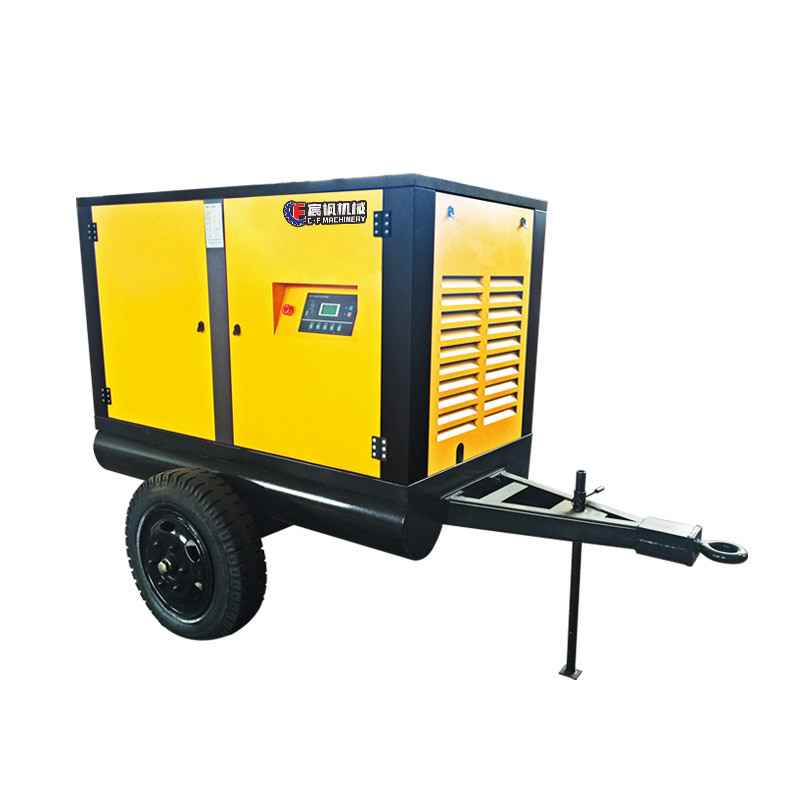 螺杆式空压机永磁变频大功率55KW柴油矿用大型高压气泵空气压缩机 - 图3