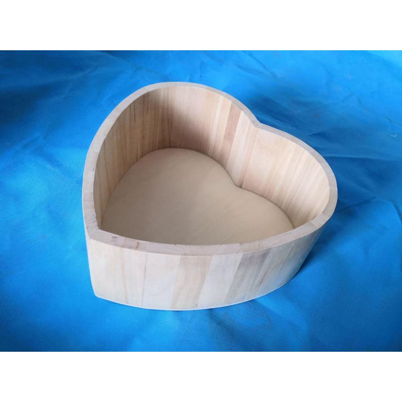 木质宠物狗窝猫床狗床泰迪狗床心形宠物窝垫易清洁宠物猫窝厂直供 - 图1