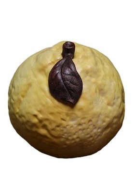 黄杨木精手把件大吉大利橘子雕刻文玩汽车茶桌客厅摆件送礼装饰品