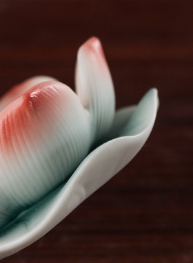 莲花灯酥油灯灯座供佛用品烛台供佛佛堂佛前佛具用品供奉家用摆件