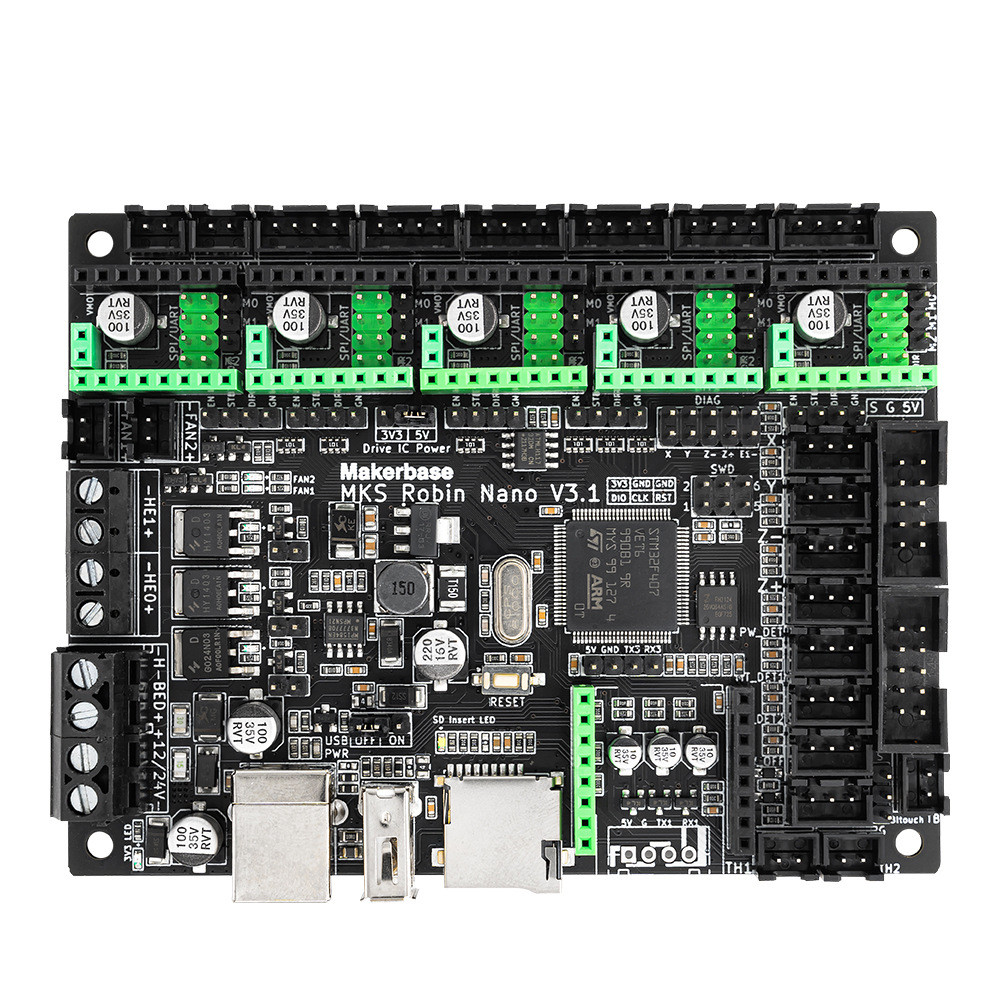 MakerbaseMKSRobinNanoV3.13D打印机主板M4内核TFT触摸屏 - 图1