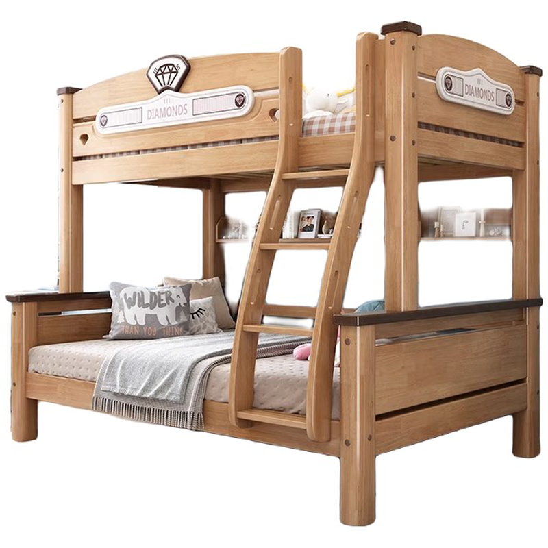 9W上下床双层床全实木高低床大人多功能小户型儿童上下铺木床子母,淘宝优惠券,粉丝福利购,淘宝优惠卷
