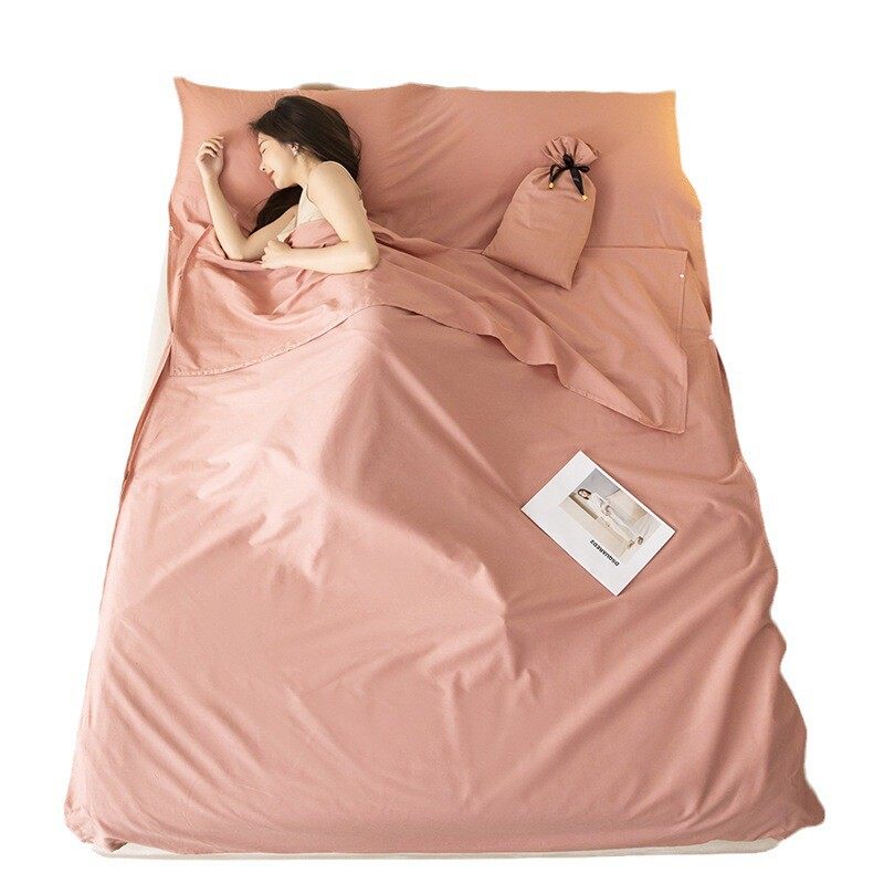 80支全棉酒店隔脏睡袋纯棉旅游床单人被罩便携式出差旅行宾馆神器,淘宝优惠券,粉丝福利购,淘宝优惠卷