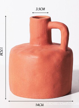 陶瓷花瓶简约复古批发插花瓶家居装饰工艺摆件插花器