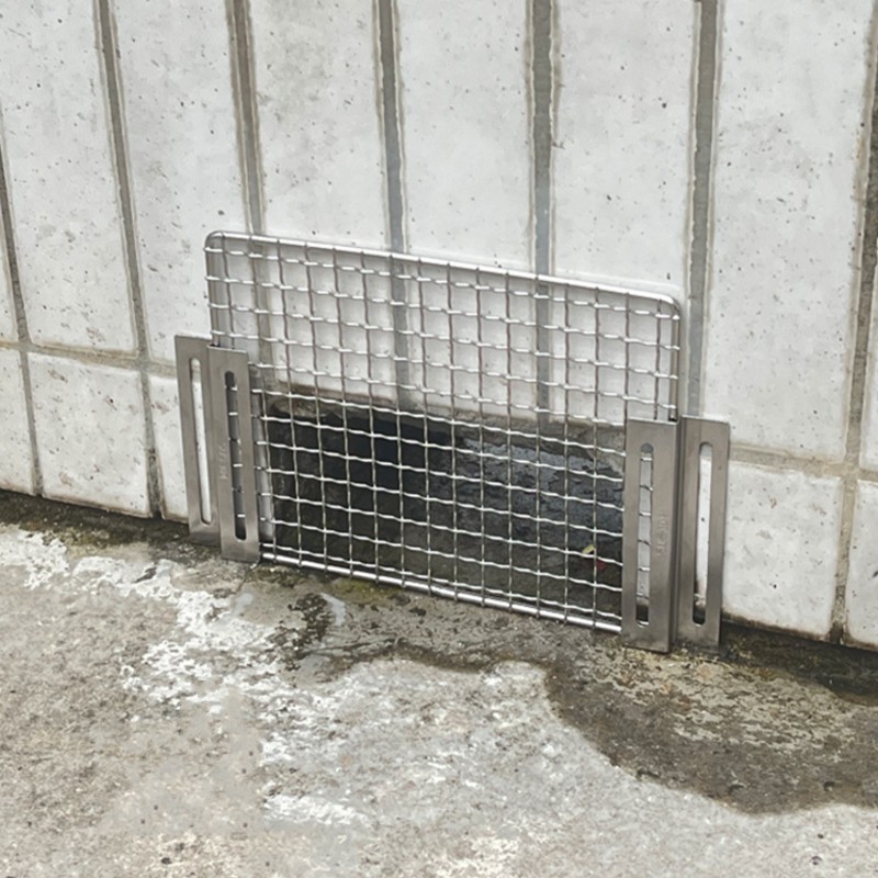 抽拉式活动下水道不锈钢过滤网侧墙侧排地漏拆卸篦子天台防鼠网格 - 图0
