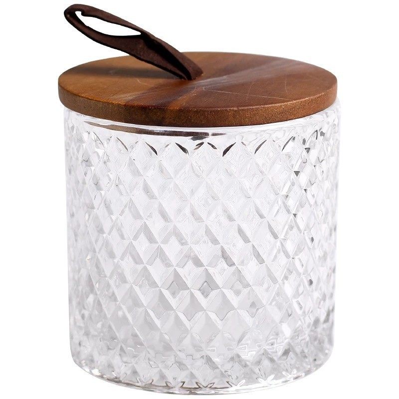 7Y欧式玻璃密封罐化妆棉收纳罐用桌面牙签罐棉签收纳盒防尘带盖,淘宝优惠券,粉丝福利购,淘宝优惠卷