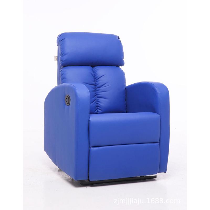 简约舒适电脑椅家用办公椅老板椅按摩趟可可搁脚折叠式沙发椅休闲 - 图2