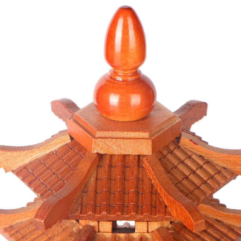 七层桃木文昌塔实木雕刻工艺品7层文昌塔孩子书房书桌卧室摆件,淘宝优惠券,粉丝福利购,淘宝优惠卷