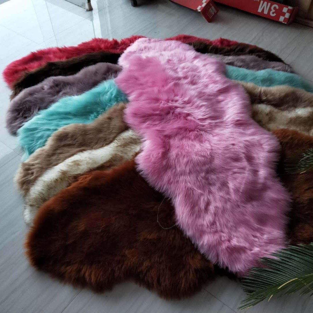 现代简约厂家仿长毛绒地毯白色羊毛地垫坐垫飘窗垫卧室客厅地垫,淘宝优惠券,粉丝福利购,淘宝优惠卷