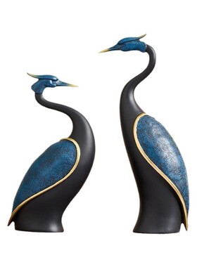 新中式摆件家居玄关客厅电视柜酒柜博古架高端高档轻奢艺术装饰品