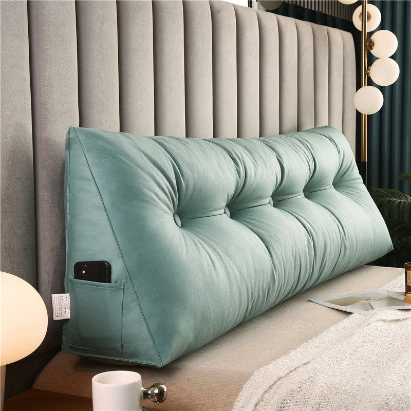 2024新款科技布三角靠垫护腰床头靠垫软包,淘宝优惠券,粉丝福利购,淘宝优惠卷