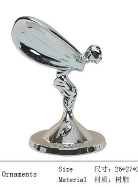 现代简约创意少女跳舞摆件客厅女神书房玄关桌面雕塑装饰