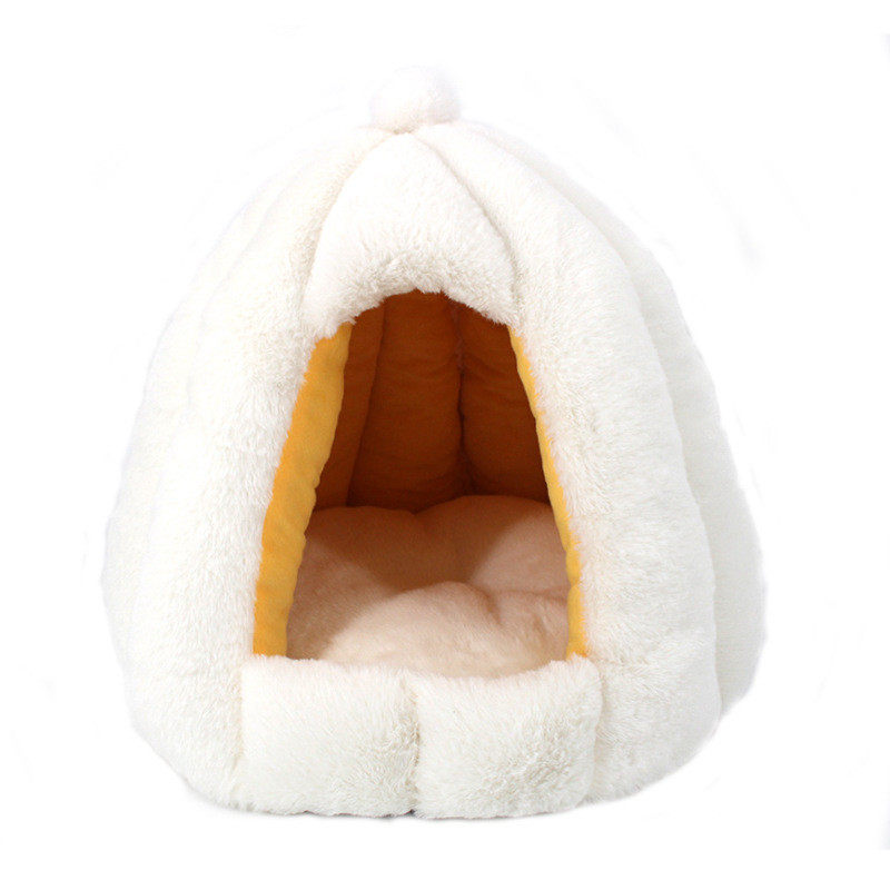 厂家批发猫窝狗窝兔深度窝蒙古包封闭式四季保暖绒睡眠窝,淘宝优惠券,粉丝福利购,淘宝优惠卷
