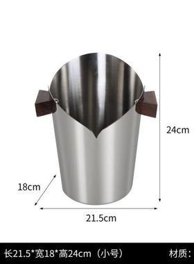 现代皮革银金属香槟红酒冰桶果盘组合轻奢托盘花器样板房桌面摆件