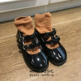 Туфли для девочек для принцессы, Италия, из натуральной кожи