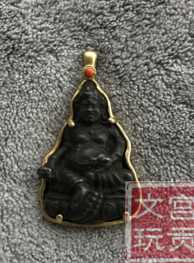 宫贡复刻藏式老天黄铜包边