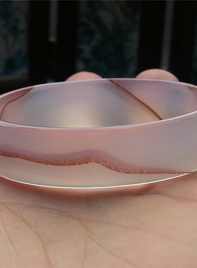 天然巴西纹理送礼佳品玛瑙手镯