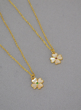 法式温柔淡水米粒珍珠七彩吊坠女