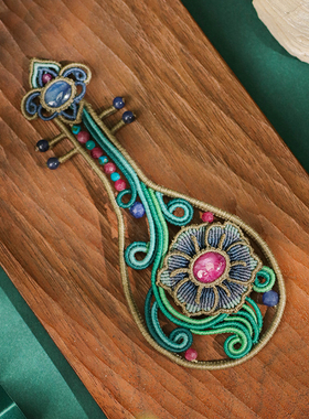 栖石手工编绳首饰天然石