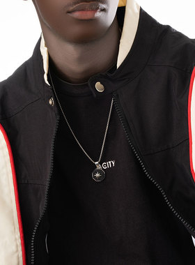 ACITY喜城八边形星芒项链不掉色