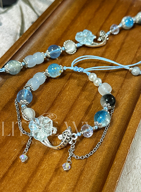 忘川风华录曹植曹子建印象衍生手链史同新中式国风汉服配饰琉璃