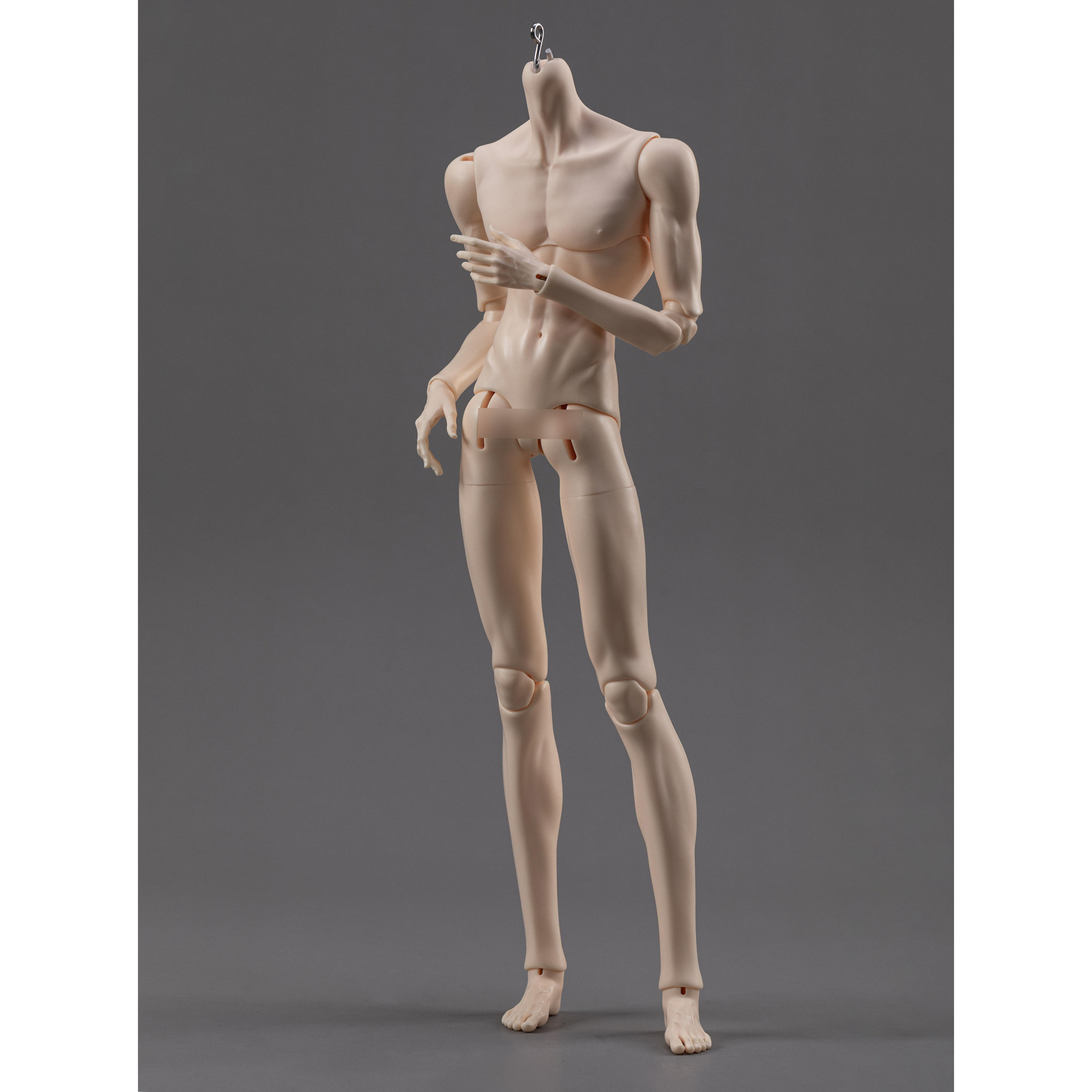 DollZone薄肌特四男体47CM素体BJD娃娃4分男体通贩DZ配体官方正版 - 图1