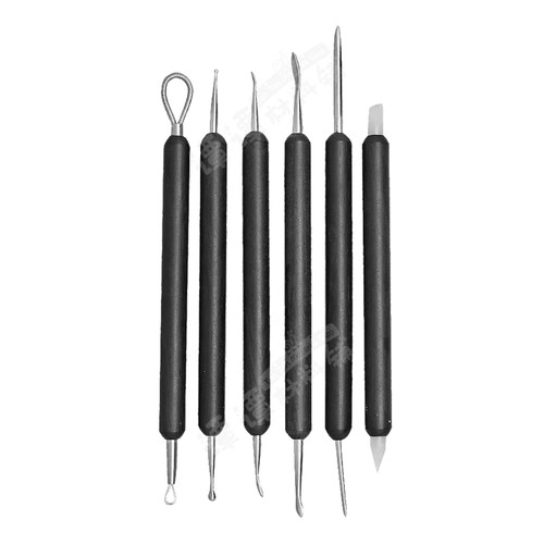 OB11 软陶 雕塑 制作工具 不锈钢 软陶笔 雕刻塑刀diy软陶泥塑 - 图3