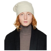 Frenckenberger beige knit wool line cap man