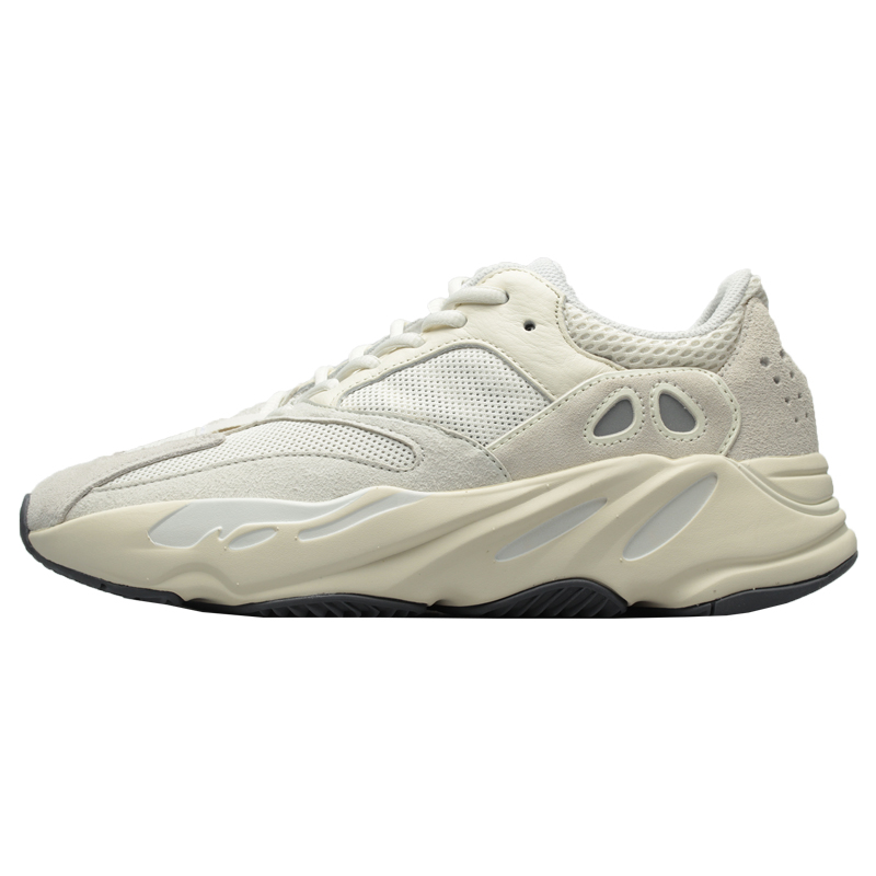 牛哄哄 Adidas Yeezy 700 椰子700 灰白 米白复古老爹鞋 EG7596 - 图3