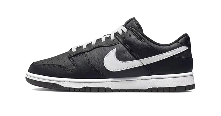 牛哄哄Nike Dunk Low Retro男子全黑低帮防滑休闲板鞋DJ6188-002-图3