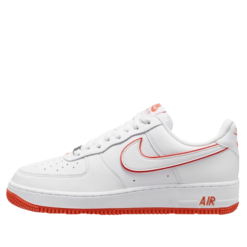 牛哄哄 Nike Air Force 1 Low White Orange AF1 白橙 DV0788-102 - 图3