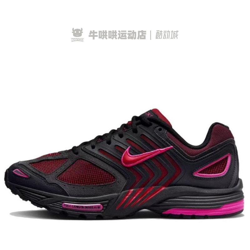 牛哄哄 Nike Air PEGASUS 2K5 男子黑红低帮跑步鞋 FJ1912-001 - 图0