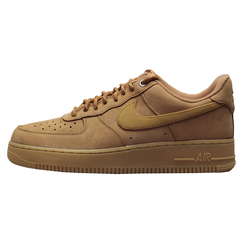 牛哄哄 Nike Air Force 1 AF1小麦新款 麂皮 低帮板鞋 CJ9179-200 - 图3