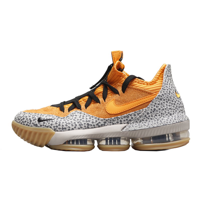 牛哄哄Nike LeBron16 Low Safari LBJ16石斑拉链詹姆斯CI3358-800 - 图3