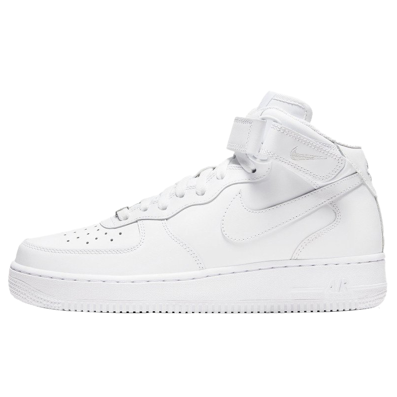 牛哄哄 Nike Air Force AF1 Mid 纯白板鞋 DD9625-100 CW2289-111 - 图3