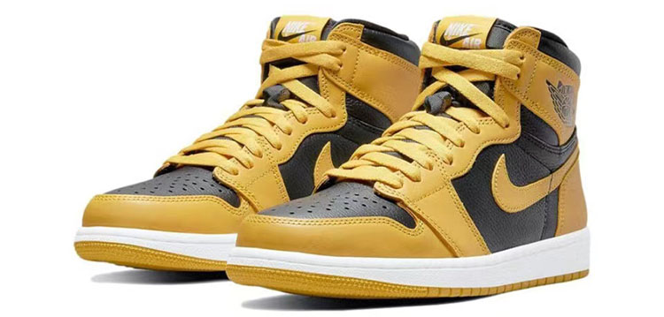 牛哄哄 Air Jordan 1 High OG Pollen GS武当黑黄撞色575441-701-图0