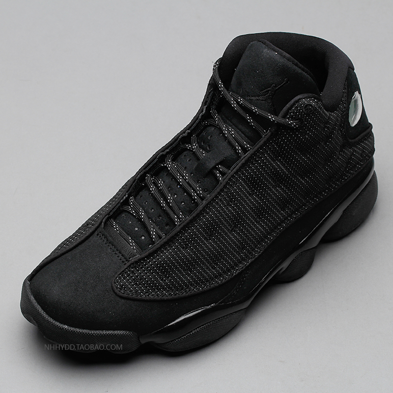 牛哄哄Air Jordan13 BlackCat AJ13黑猫 3M反光884129-414571-011 - 图1