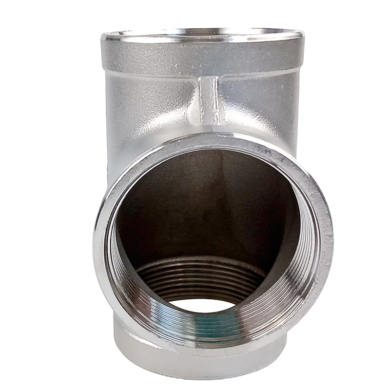 304不锈钢三通三通接头水管接头内丝内牙三通水暖配件水管接头正 - 图1