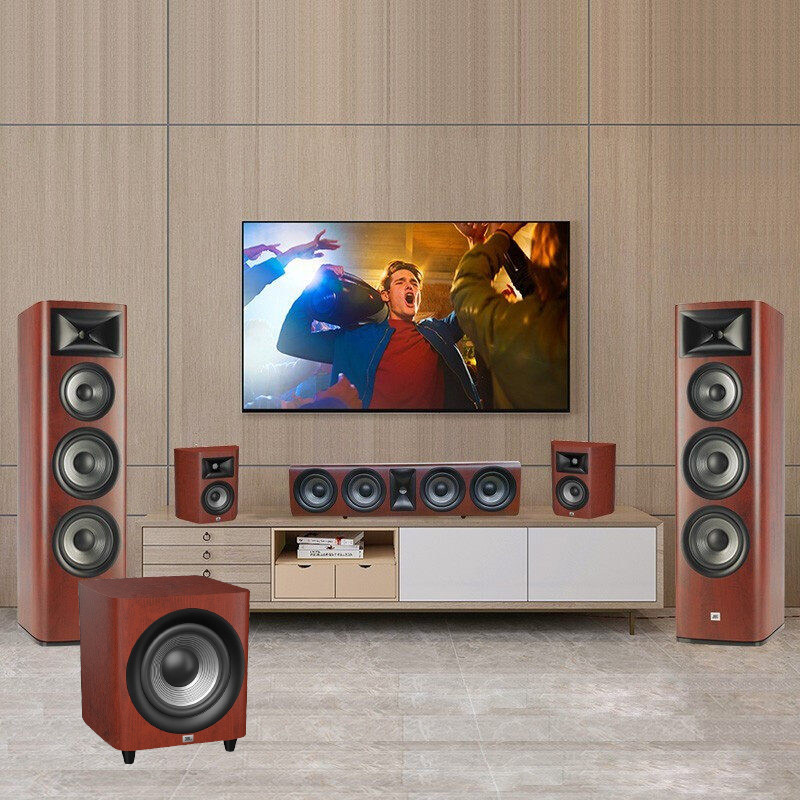 JBL STUDIO698家庭影院音响套装5.1影音室客厅影院电影院木质音箱_虎窝淘
