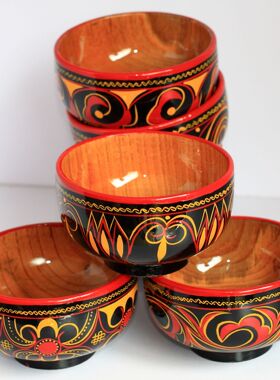 四川西昌凉山特产彝族礼盒品漆器