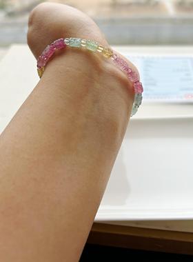 气质十月生辰石粉碧玺LEMON文艺