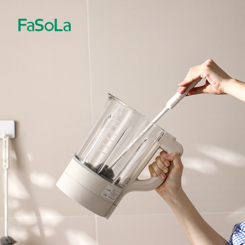 日本FaSoLa洗刷杯子刷子长柄洗奶瓶豆浆破壁机清洁刷水杯清洗神器,淘宝优惠券,粉丝福利购,淘宝优惠卷