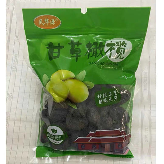 Minhuayuan Licorice Olives 490g candied snacks