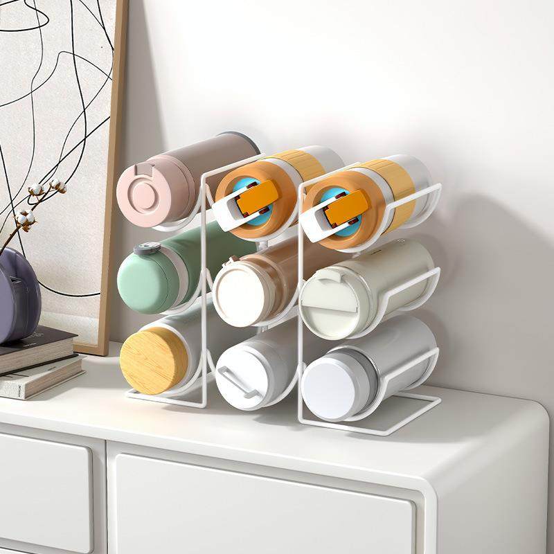 水杯收纳架多层桌面创意叠加杯架防尘车间工厂柜内放保温杯置物架,淘宝优惠券,粉丝福利购,淘宝优惠卷