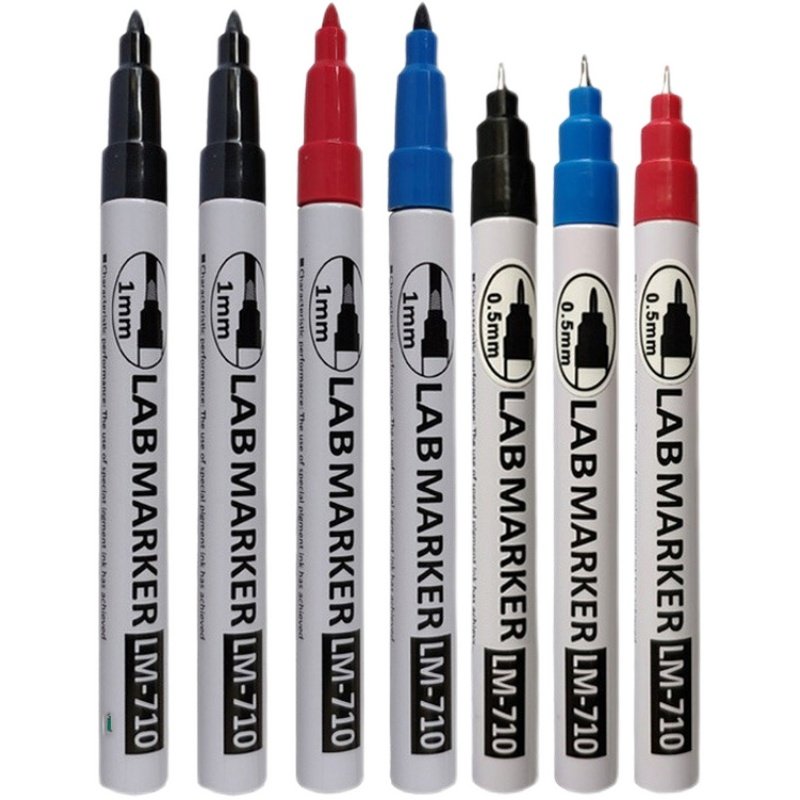 亚通防酒精记号笔LM-710油性黑色极细头耐低温不褪色实验室马克笔,淘宝优惠券,粉丝福利购,淘宝优惠卷