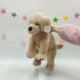 ງາມ Golden Retriever Simulation Dog Soothing Doll Toy