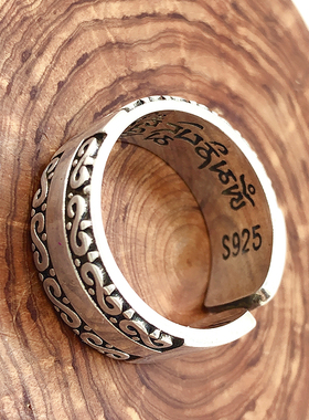 手工月光石蛋面戒指珍珠925银