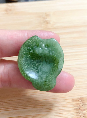 01天然和田玉指搓猫咪蛙蛙可爱翠青鱼籽棉冰烟紫躲猫猫细腻油润