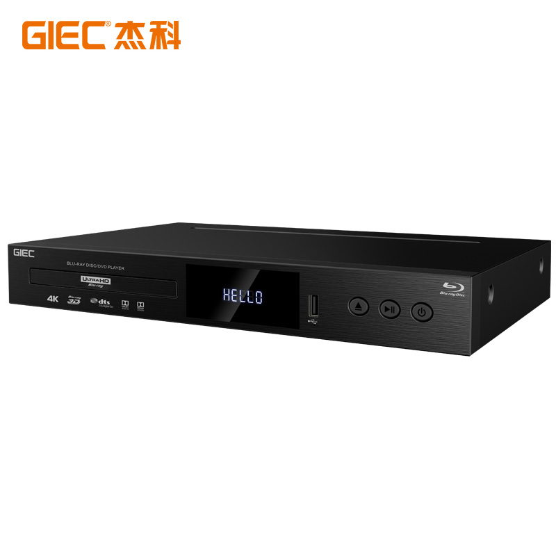 杰科(GIEC)BDP-G5300 4K UHD蓝光播放机杜比视界DVD影碟机播放器 - 图2