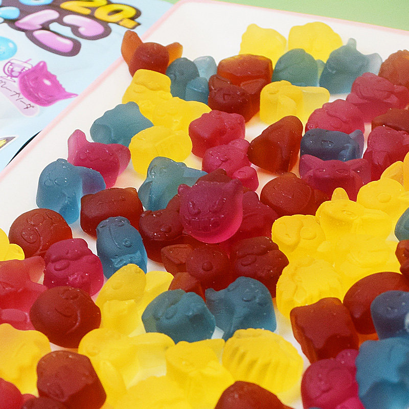 日本lotte乐天精灵宝可梦皮卡丘联名零食可乐汽水味糖果果汁软糖,淘宝优惠券,粉丝福利购,淘宝优惠卷